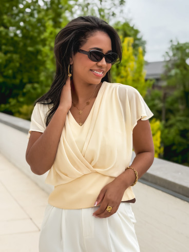 Blouse Lauriane - Jaune