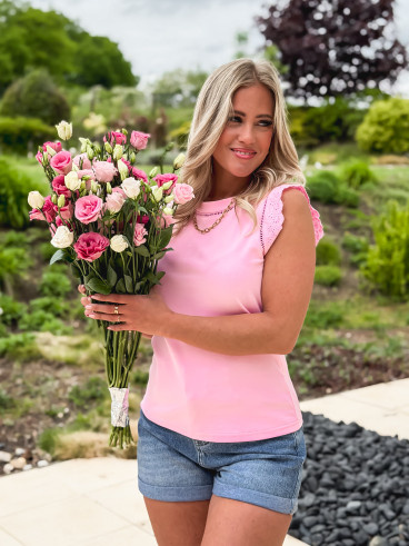 Blouse Ollia - Rose