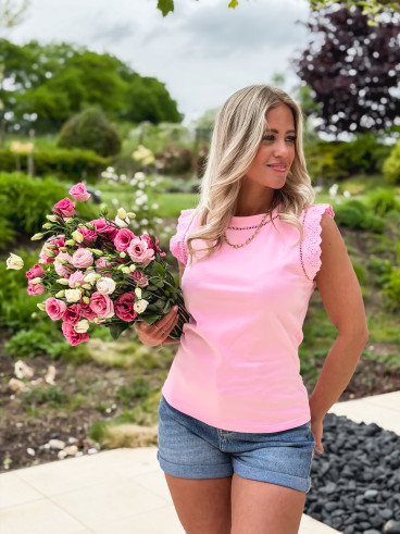 Blouse Ollia - Rose