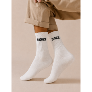 Chaussettes "Bogosse" - Blanc