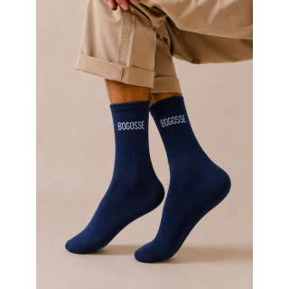 Chaussettes "Bogosse" - Bleu marine