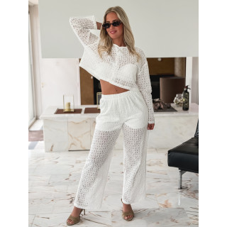 Pantalon Elyndra - Blanc