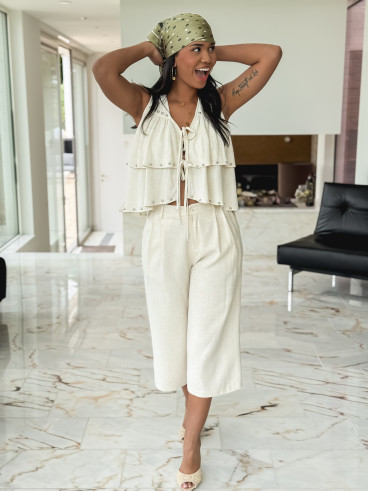 Pantalon Vanysse - Avoine