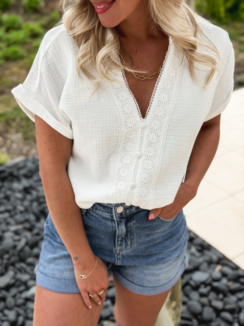 Chemise Serenia - Blanc