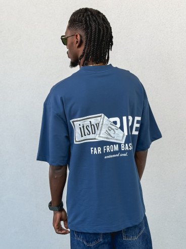 T-shirt Idriss - Bleu