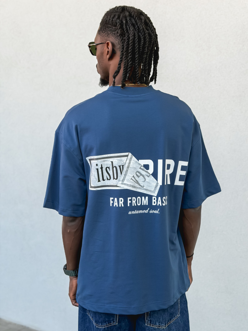 T-shirt Idriss - Bleu