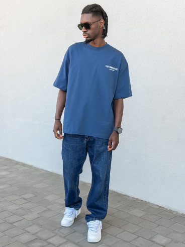 T-shirt Idriss - Bleu