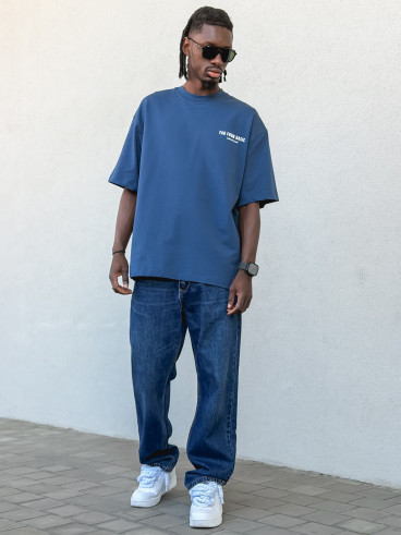 T-shirt Idriss - Bleu