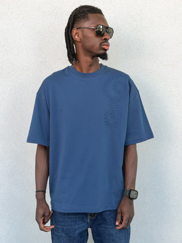 T-shirt Tao - Bleu