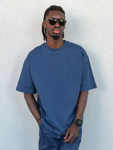 T-shirt Tao - Bleu