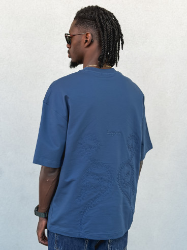 T-shirt Tao - Bleu