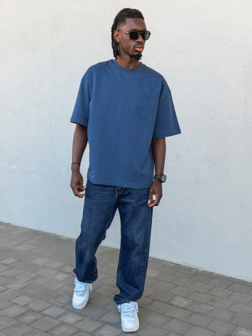 T-shirt Tao - Bleu