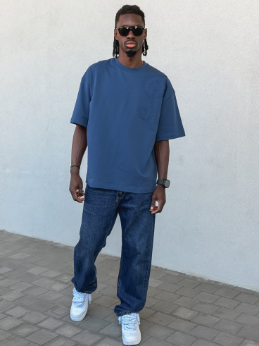 T-shirt Tao - Bleu