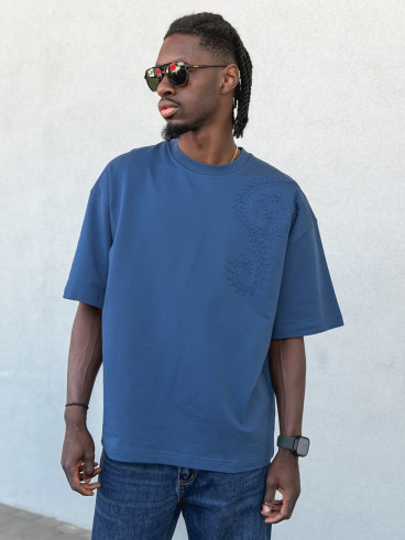 T-shirt Tao - Bleu