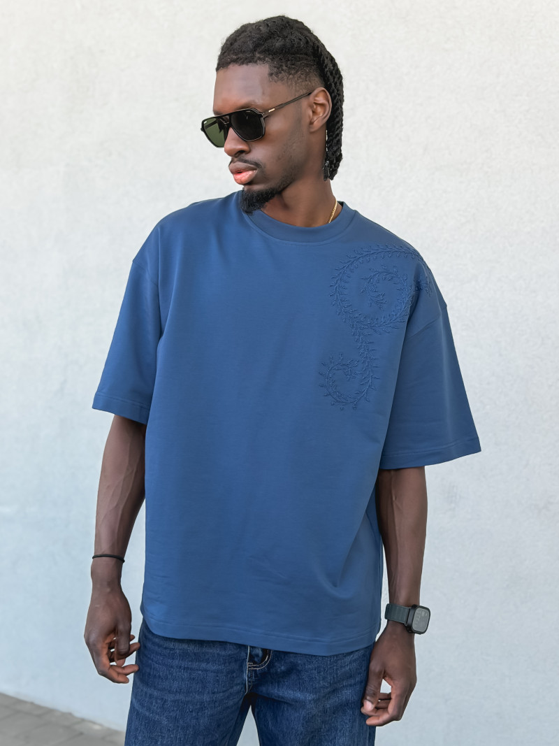 T-shirt Tao - Bleu