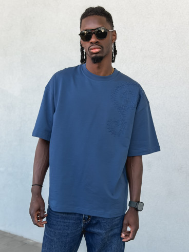 T-shirt Tao - Bleu