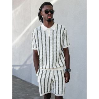 Ensemble Axel - Beige/Vert