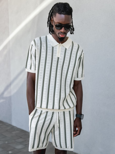 Ensemble Axel - Beige/Vert