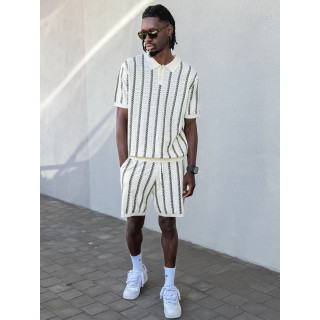 Ensemble Axel - Beige/Vert