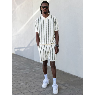 Ensemble Axel - Beige/Vert