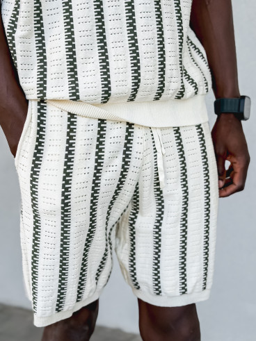 Ensemble Axel - Beige/Vert