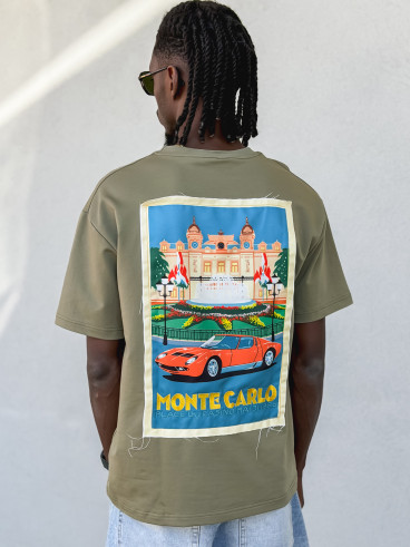 T-shirt "Monte Carlo" - Kaki