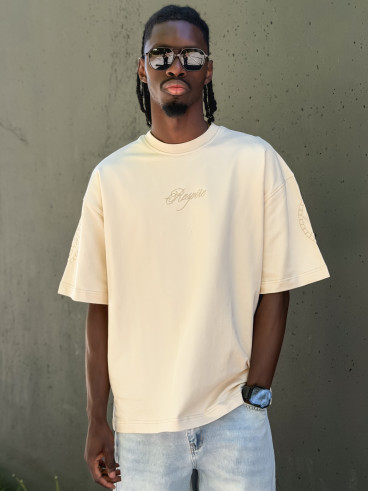 T-shirt "Respire" - Beige