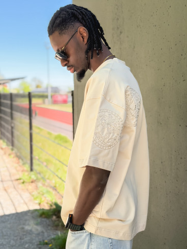 T-shirt "Respire" - Beige