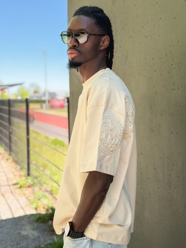 T-shirt "Respire" - Beige