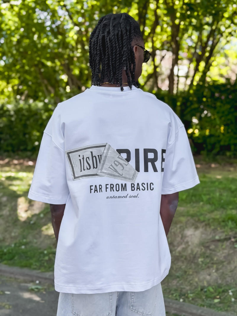 T-shirt Idriss - Blanc