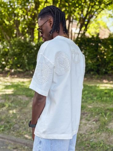 T-shirt "Respire" - Blanc