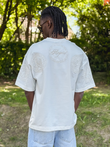 T-shirt "Respire" - Blanc