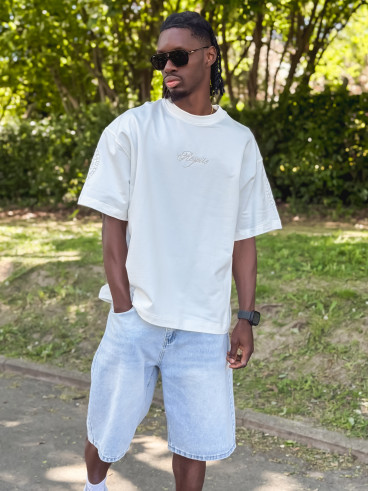 T-shirt "Respire" - Blanc