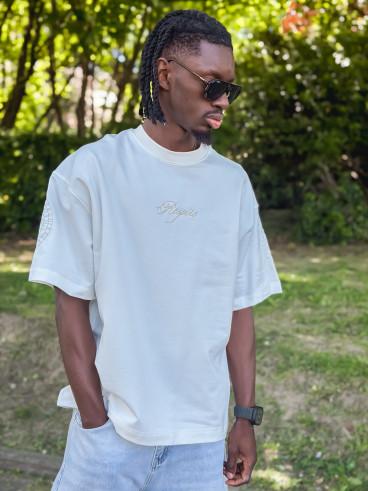 T-shirt "Respire" - Blanc