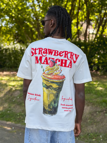 T-shirt "Matcha" - Ecru