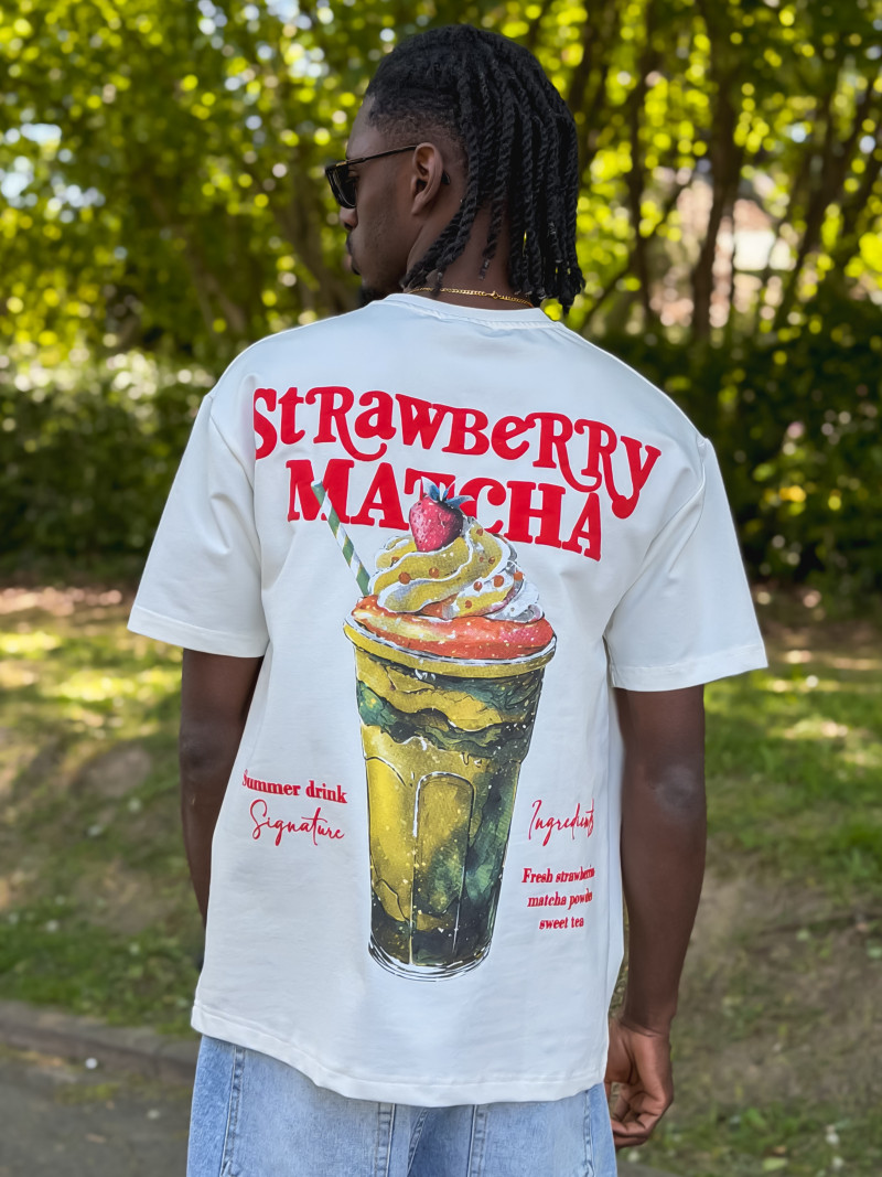 T-shirt "Matcha" - Ecru