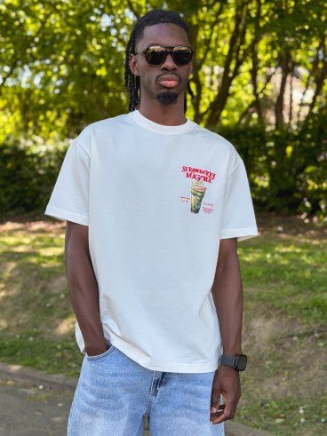 T-shirt "Matcha" - Ecru