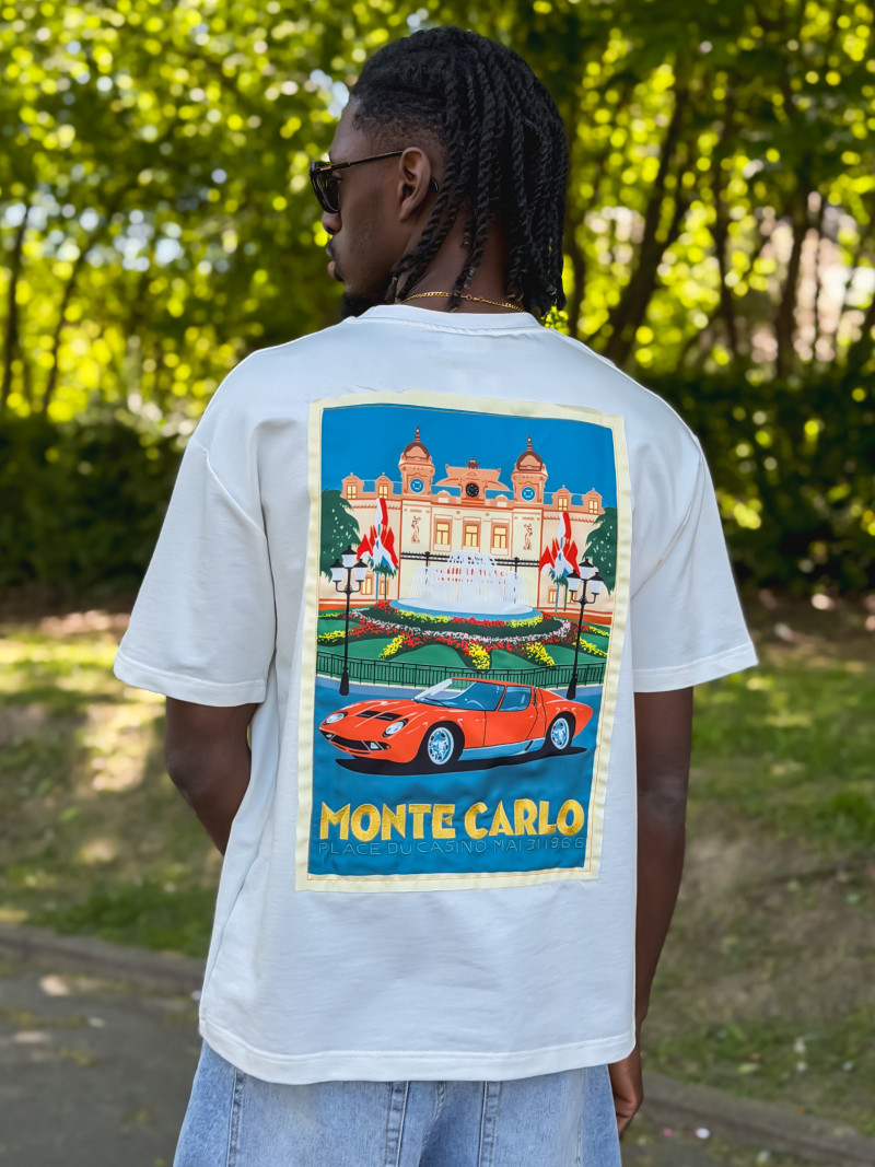 T-shirt "Monte Carlo" - Ecru