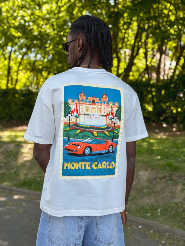 T-shirt "Monte Carlo" - Ecru