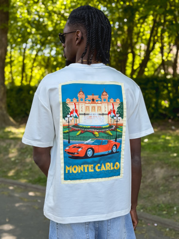 T-shirt "Monte Carlo" - Ecru
