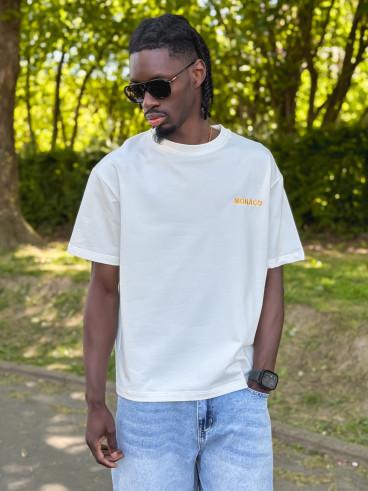 T-shirt "Monte Carlo" - Ecru