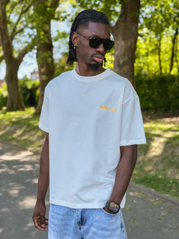 T-shirt "Monte Carlo" - Ecru