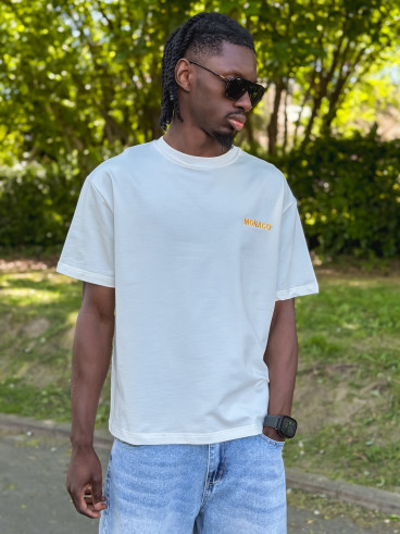 T-shirt "Monte Carlo" - Ecru