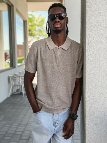 Pull Aaron - Taupe