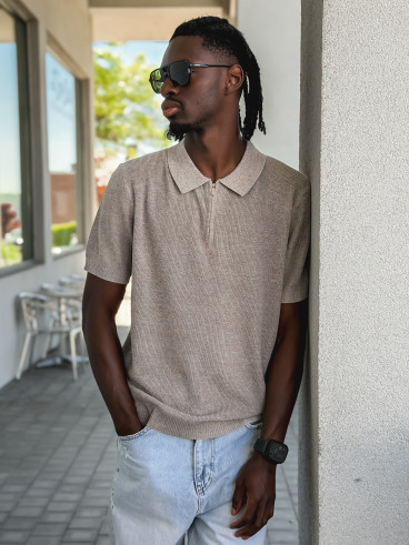 Pull Aaron - Taupe