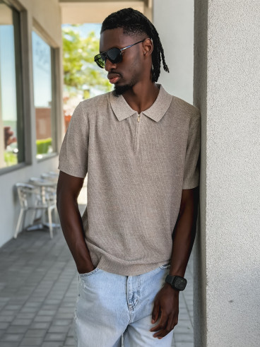 Pull Aaron - Taupe