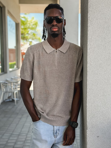 Pull Aaron - Taupe