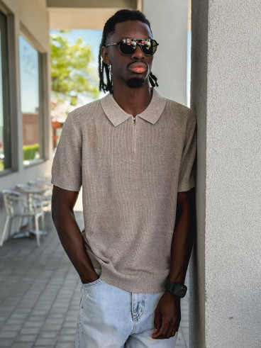 Pull Aaron - Taupe