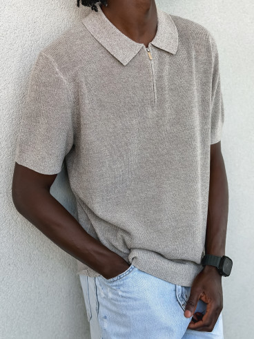 Pull Aaron - Taupe