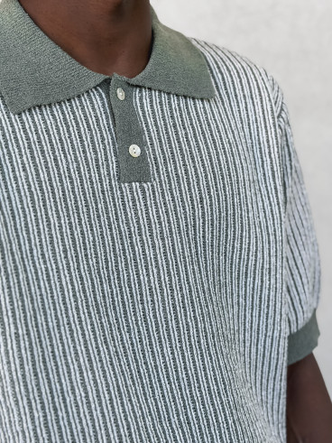 Pull ligné Ruiz - Kaki